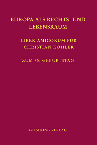 Europa als Rechts- und Lebensraum