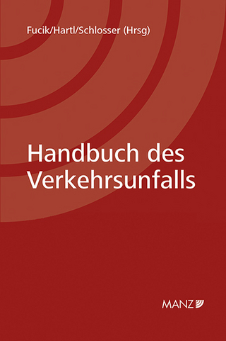 Handbuch des Verkehrsunfalls Teile 1 - 7