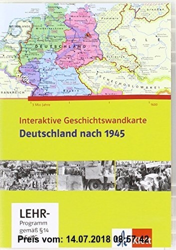 Interaktive Geschichtswandkarte - Deutschland nach 1945