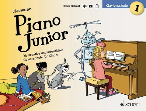 Piano Junior: Klavierschule 1 - Hans-G&uuml;nter Heumann