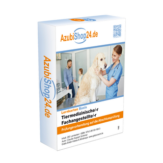 Lernkarten Tiermedizinischer Fachangstellter Prüfung Prüfungsvorbereitung