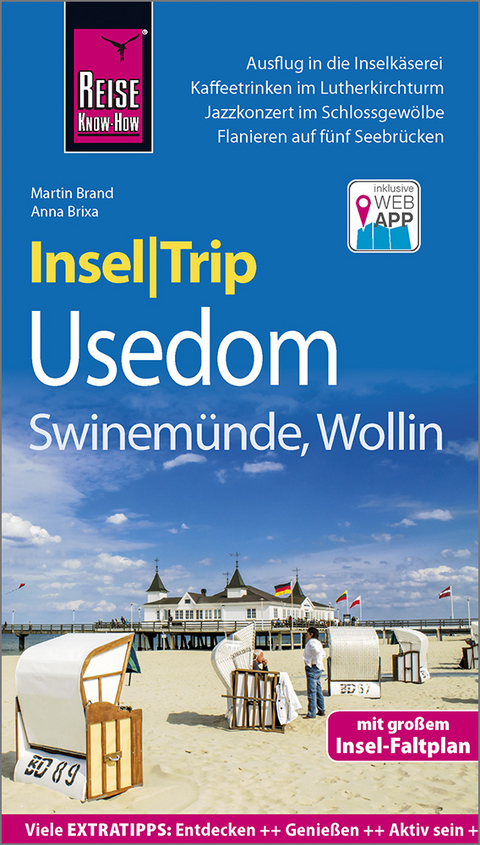Reise Know-How InselTrip Usedom mit Swinem&uuml;nde und Wollin - Anna Brixa, Martin Brand