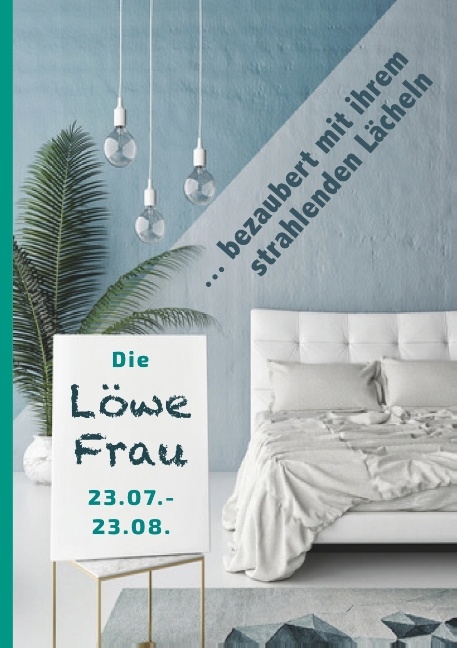 Die L&ouml;we Frau bezaubert mit ihrem strahlenden L&auml;cheln - Silvia Kaufer