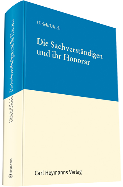 Die Sachverst&auml;ndigen und ihr Honorar - 