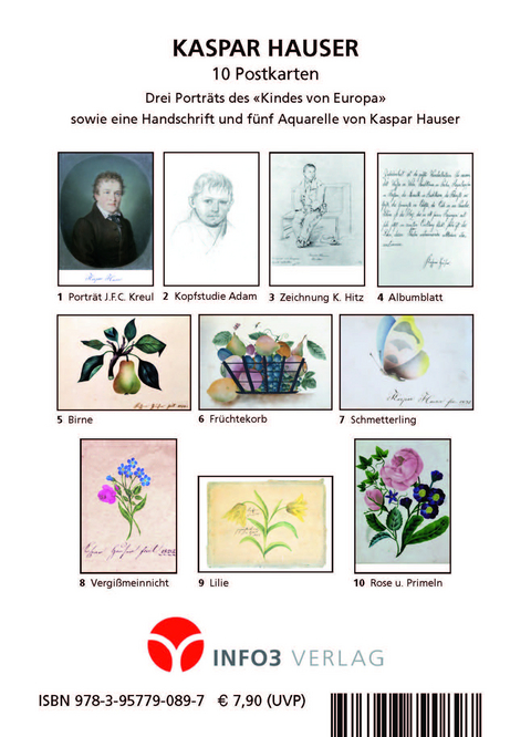 Kaspar Hauser Postkarten-Set - 