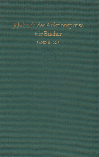 Jahrbuch der Auktionspreise für Bücher, Handschriften und Autographen