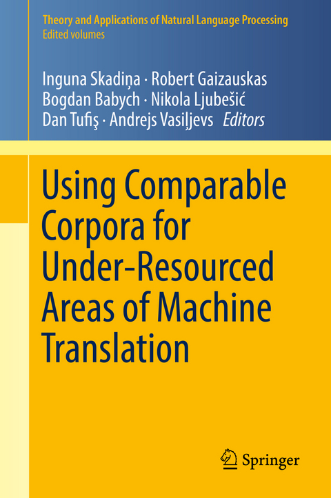 Using Comparable Corpora for Under-Resourced Areas of Machine Translation - 