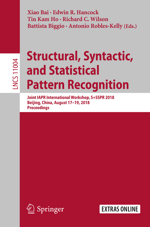 Structural, Syntactic, and Statistical Pattern Recognition - 