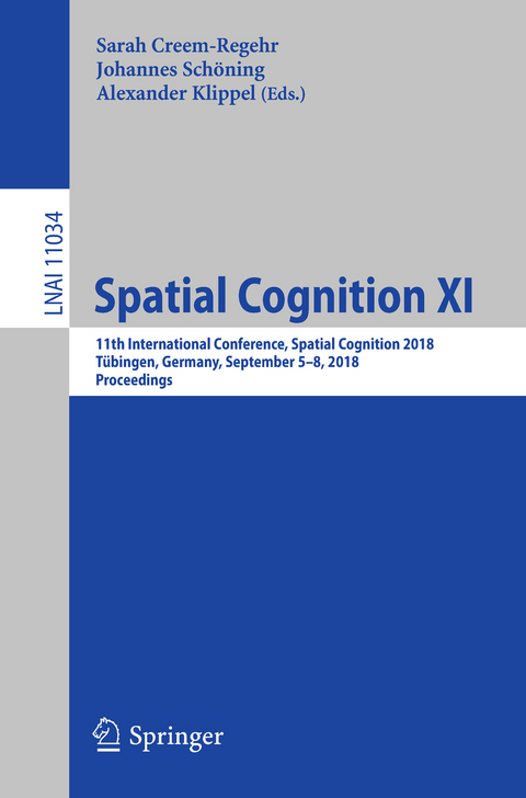 Spatial Cognition XI - 