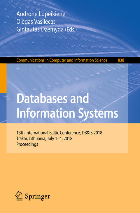 Databases and Information Systems - 