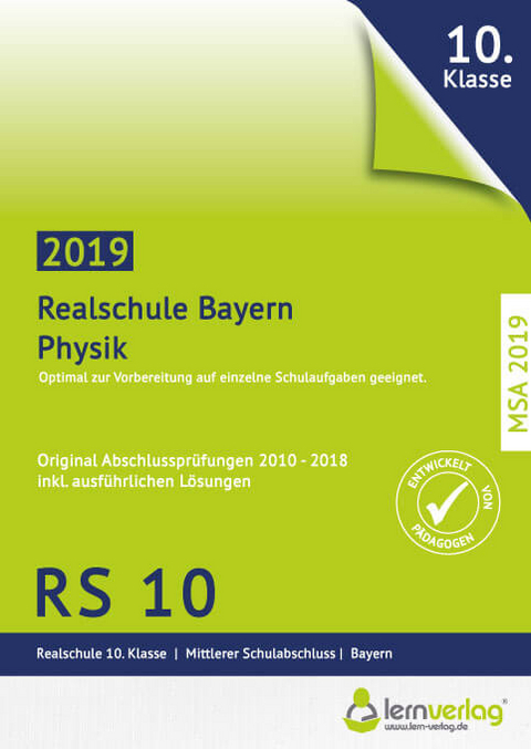 Original Abschlusspr&uuml;fungen Physik Realschule Bayern