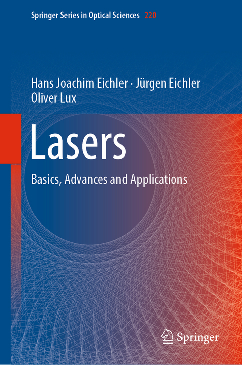 Lasers - Hans Joachim Eichler, J&uuml;rgen Eichler, Oliver Lux