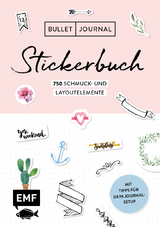 Bullet Journal &ndash; Stickerbuch: Band 1: 750 Schmuck- und Layoutelemente