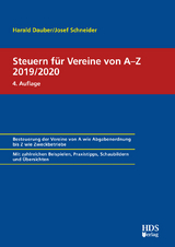 Steuern f&uuml;r Vereine von A-Z 2018/2019 - Harald Dauber, Josef Schneider