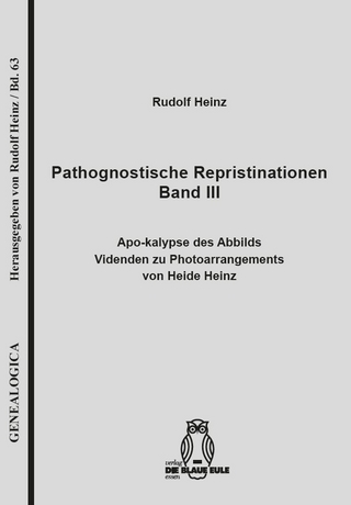 Pathognostische Repristinationen Band III