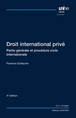 Droit international priv&eacute; - Florence Guillaume