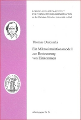 Ein Mikrosimulationsmodell zur Besteuerung von Einkommen - Thomas Drabinski