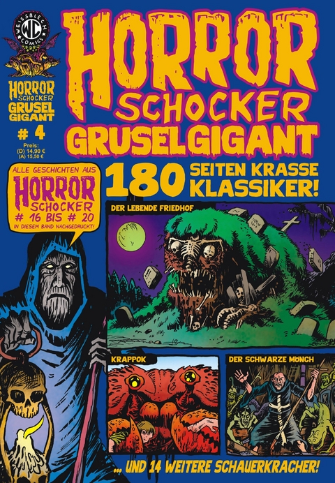 HORRORSCHOCKER Grusel Gigant 4 - Levin Kurio, Michael Vogt, Yann Krehl, Till Lenecke