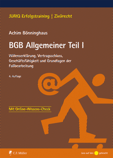 BGB Allgemeiner Teil I - Achim B&ouml;nninghaus
