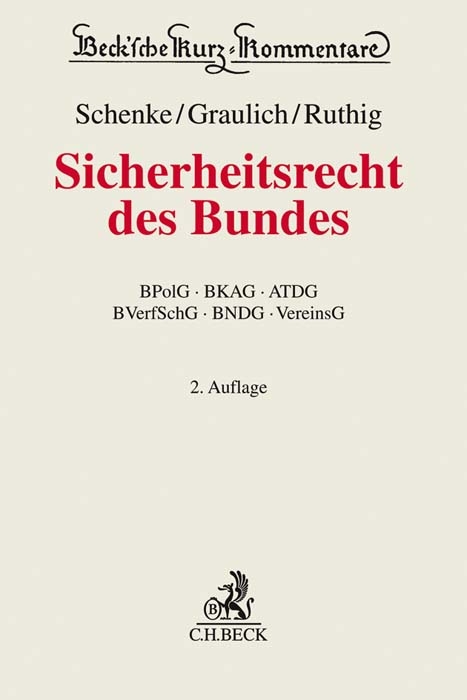 Sicherheitsrecht des Bundes - 