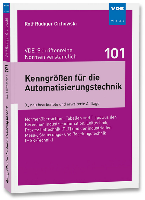 Kenngr&ouml;&szlig;en f&uuml;r die Automatisierungstechnik - Rolf R&uuml;diger Cichowski