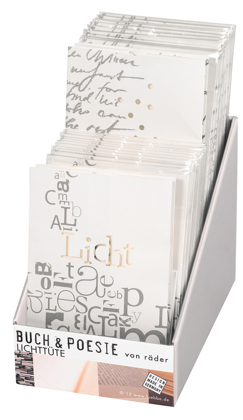 Lichtt&uuml;ten gem.: Display 40 Expl.