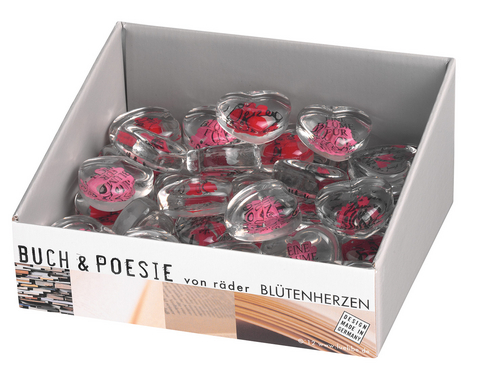 Bl&uuml;tenherzen gem.: Display 48 Expl.