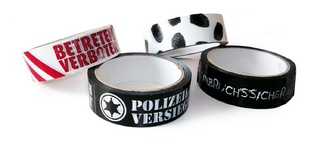 Krimiwelt Display Klebeband