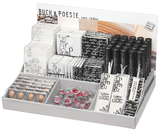 Buch & Poesie Sortiment komplett in Display