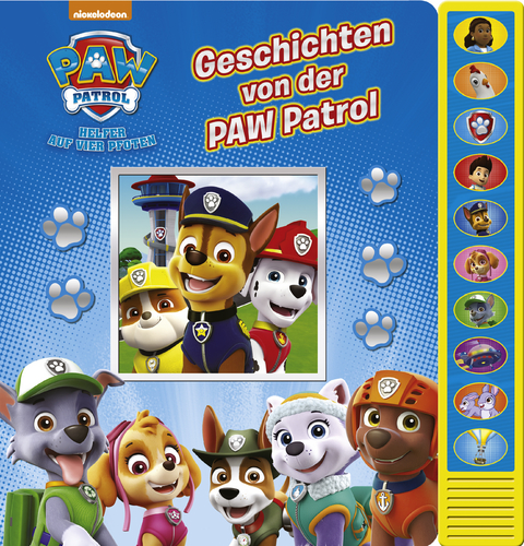 Vorlese-Pappbilderbuch mit Sound, PAW Patrol, Geschichten von der PAW Patrol - Derek Harmening