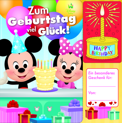 Geburtstags-Soundbuch, Disney Baby, Zum Geburtstag viel Gl&uuml;ck!