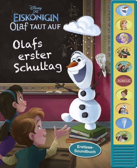 Erstlese-Soundbuch, Disney Die Eisk&ouml;nigin, Olafs erster Schultag -  Phoenix International Publications Germany GmbH