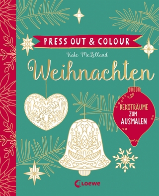 Press Out & Colour - Weihnachten