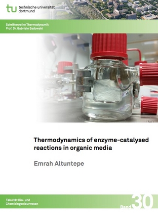 Thermodynamics of enzyme-catalysed reactions in organic media