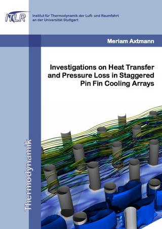 Investigations on Heat Transfer and Pressure Loss in Staggered Pin Fin Cooling Arrays
