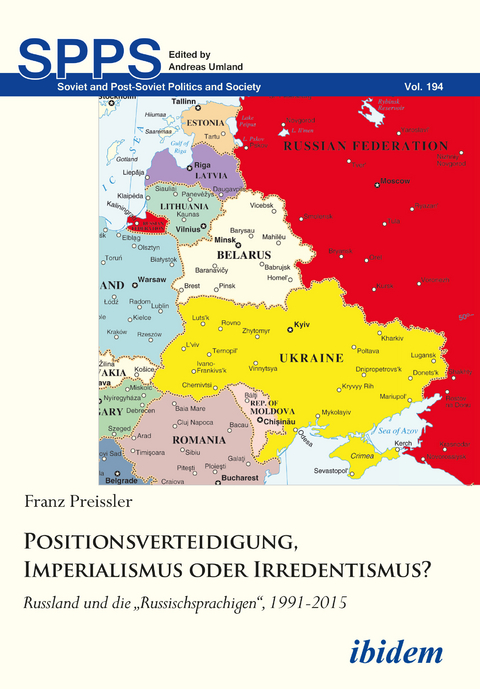 Positionsverteidigung, Imperialismus oder Irredentismus? - Franz Preissler