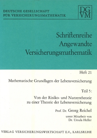 Mathematische Grundlagen der Lebensversicherung