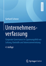 Unternehmensverfassung - Schewe, Gerhard