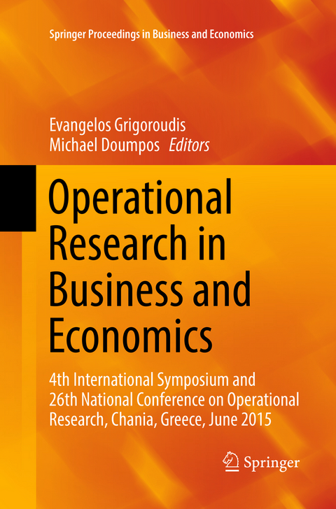 Operational Research in Business and Economics - 