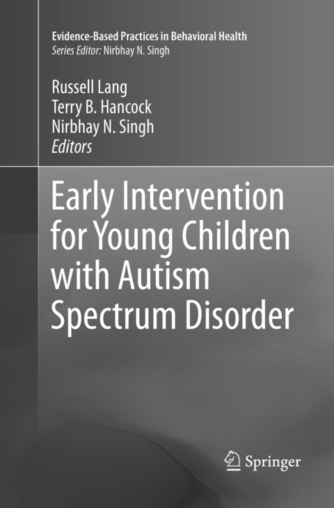 Early Intervention for Young Children with Autism Spectrum Disorder - 