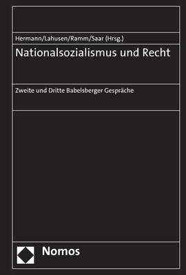 Nationalsozialismus und Recht