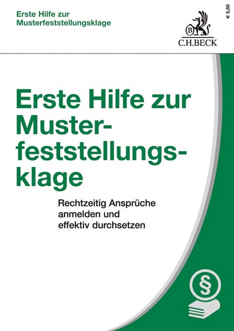 Erste Hilfe zur Musterfeststellungsklage - Timo Gansel, Andreas G&auml;ngel