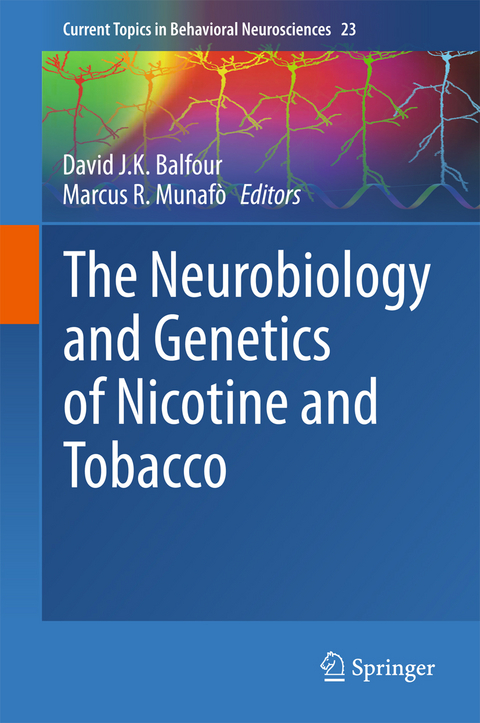 The Neurobiology and Genetics of Nicotine and Tobacco - 
