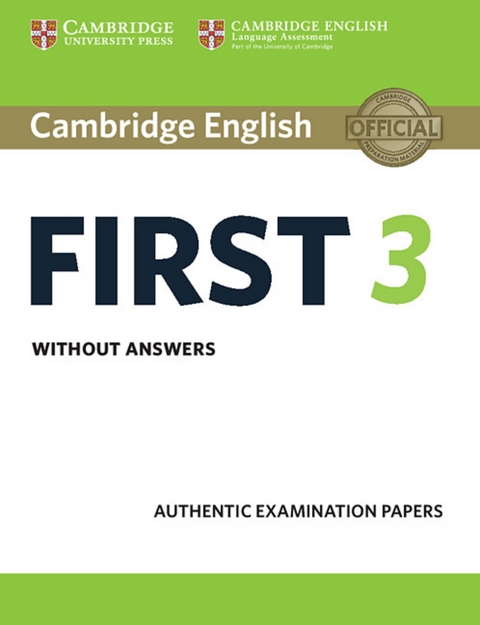 Cambridge English First 3