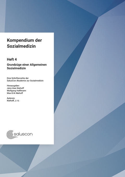 Kompendium der Sozialmedizin - Jens-Uwe Niehoff