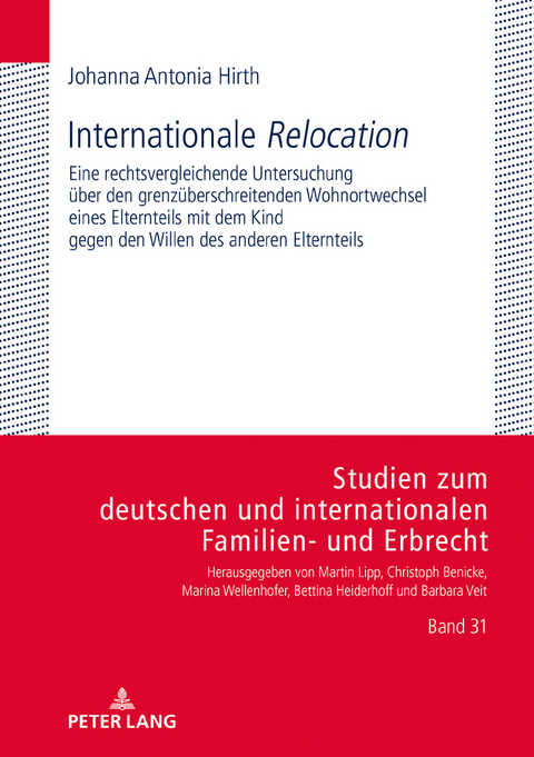 Internationale &laquo;Relocation&raquo; - Johanna Antonia Hirth