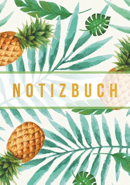 Premium Notizbuch A5 "Pineapplefication"
