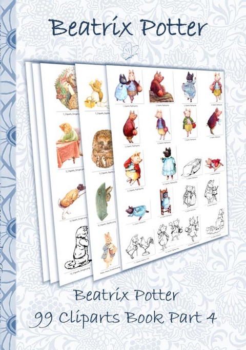 Beatrix Potter 99 Cliparts Book Part 4 ( Peter Rabbit ) - Beatrix Potter, Elizabeth M. Potter