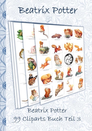Beatrix Potter 99 Cliparts Buch Teil 3 ( Peter Hase )