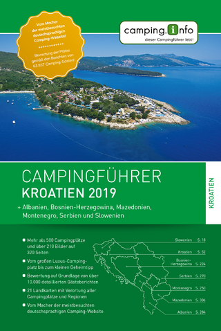 Camping.info Campingführer Kroatien 2019
